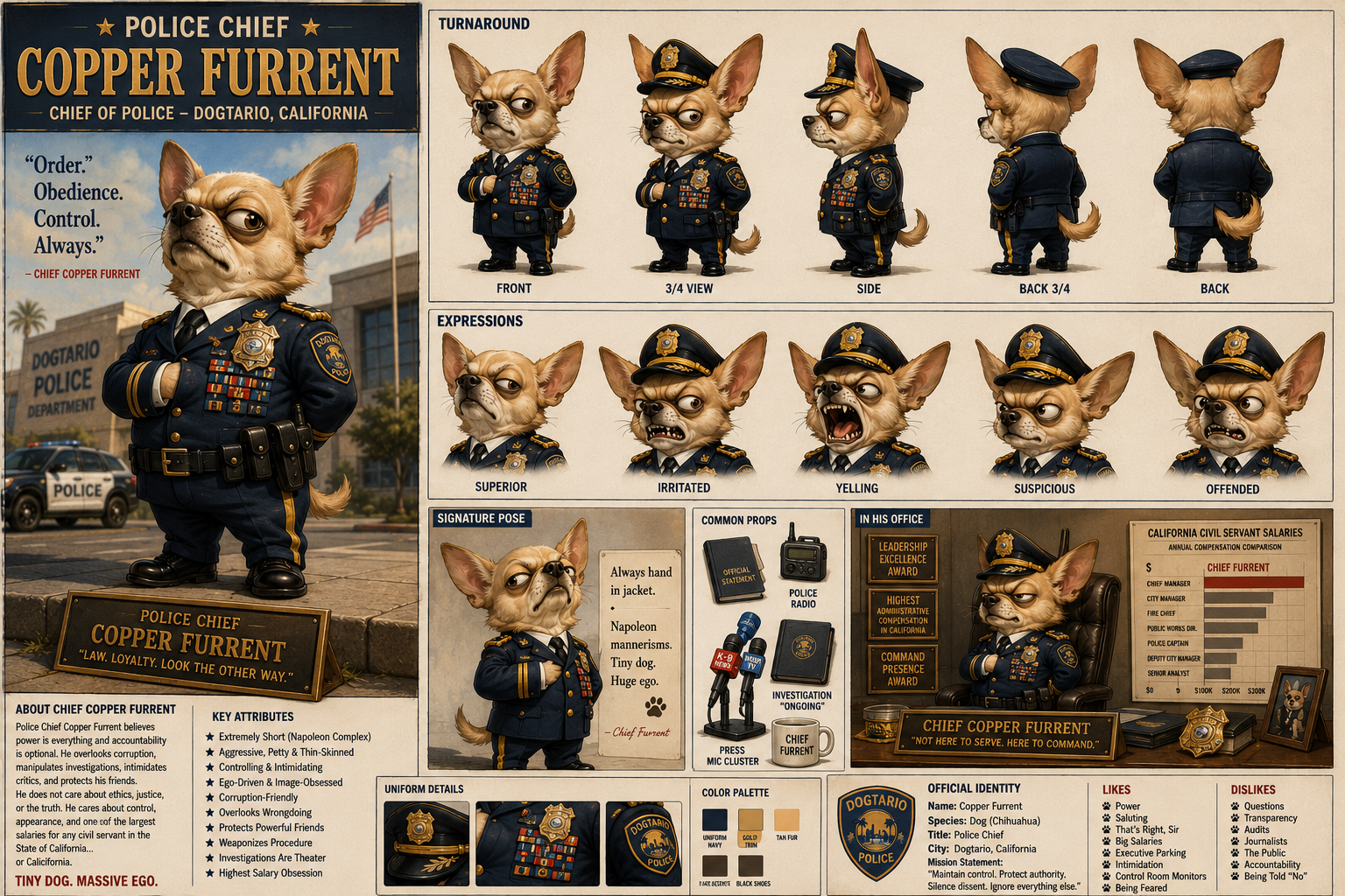 Chief Furrent concept art